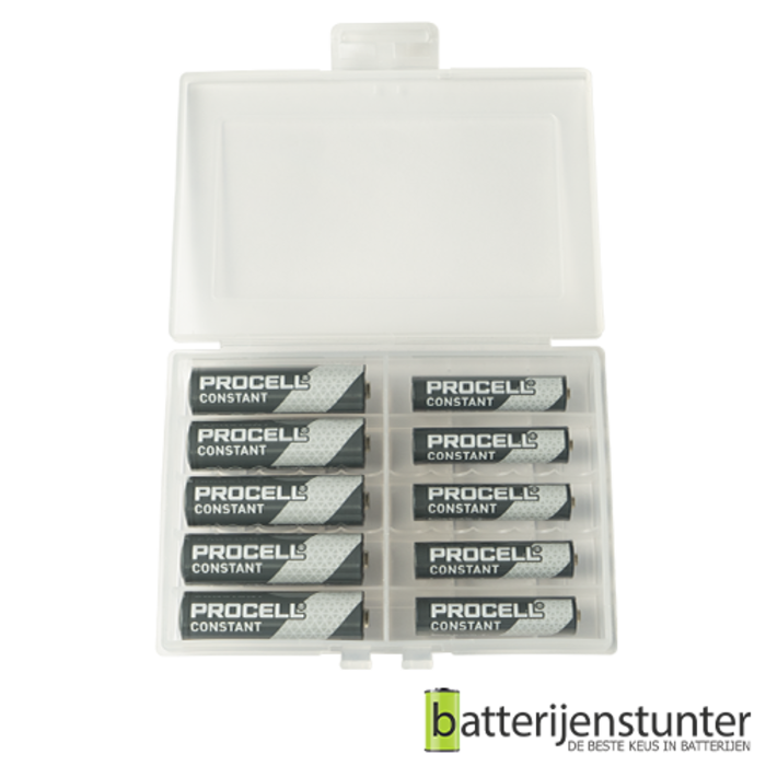 opbergdoosje met assortiment batterijen