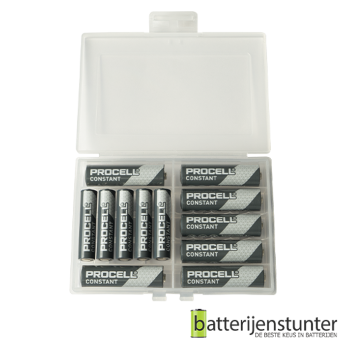 opbergdoosje met assortiment batterijen