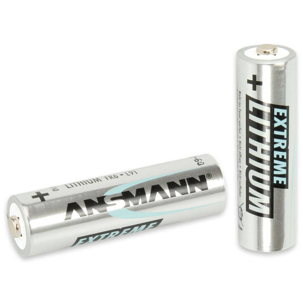 beeld Oceaan Interessant Ansmann extreme lithium AA batterijen grootverpakking - Batterijenstunter.nl