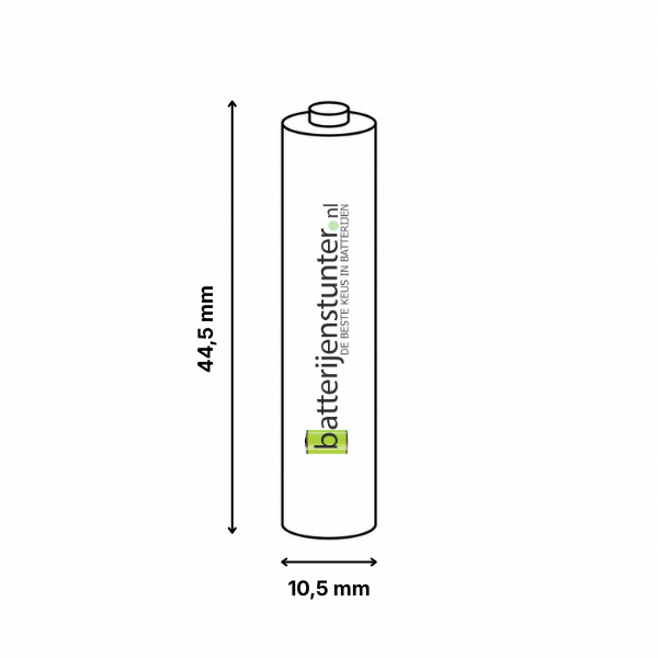 GP ReCyko oplaadbare AAA batterijen 950mAh 4 stuks