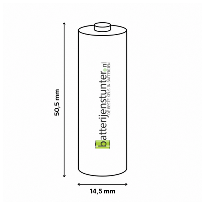 GP ReCyko oplaadbare AA batterijen 2600mAh 4 stuks