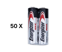Energizer Max AA batterij 50x folie 2 stuks