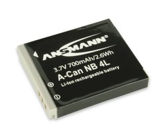 Ansmann accu NB-4L Canon