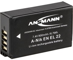 Ansmann accu EN-EL22 Nikon
