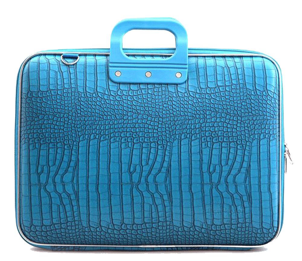 Bombata Croco Hardcase Laptoptas 17 Inch Turquoise bombata kopen in de aanbieding Bombata Croco Hardcase Laptoptas 17 Inch Turquoise bombata kopen in de aanbieding