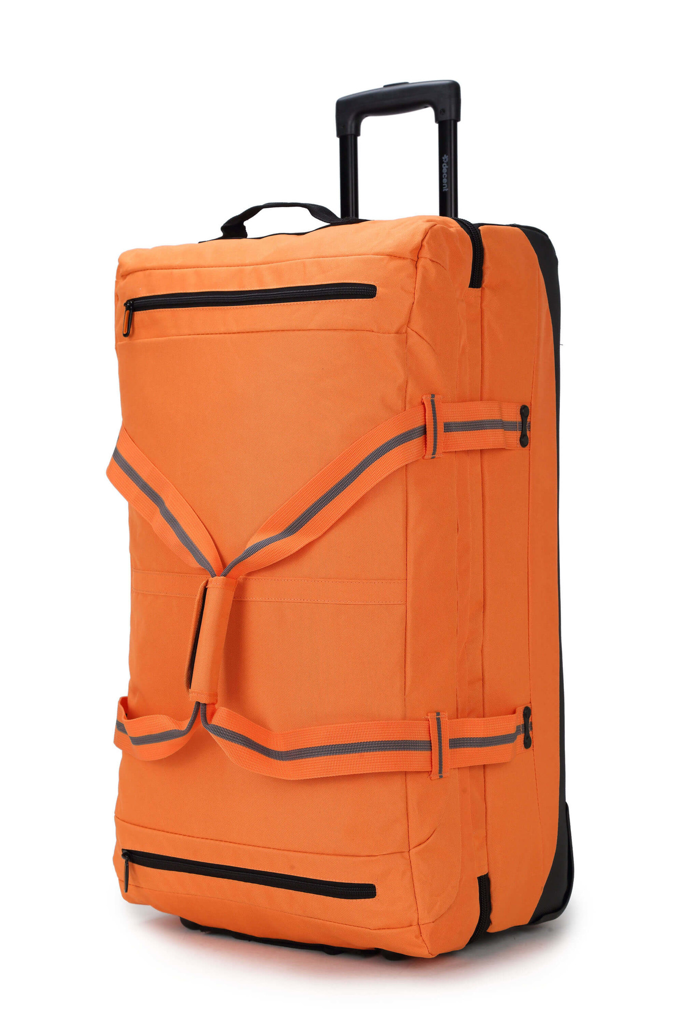 Decent Grote Reistas Met Wielen Oranje Grijs decent kopen in de aanbieding Decent Grote Reistas Met Wielen Oranje Grijs decent kopen in de aanbieding