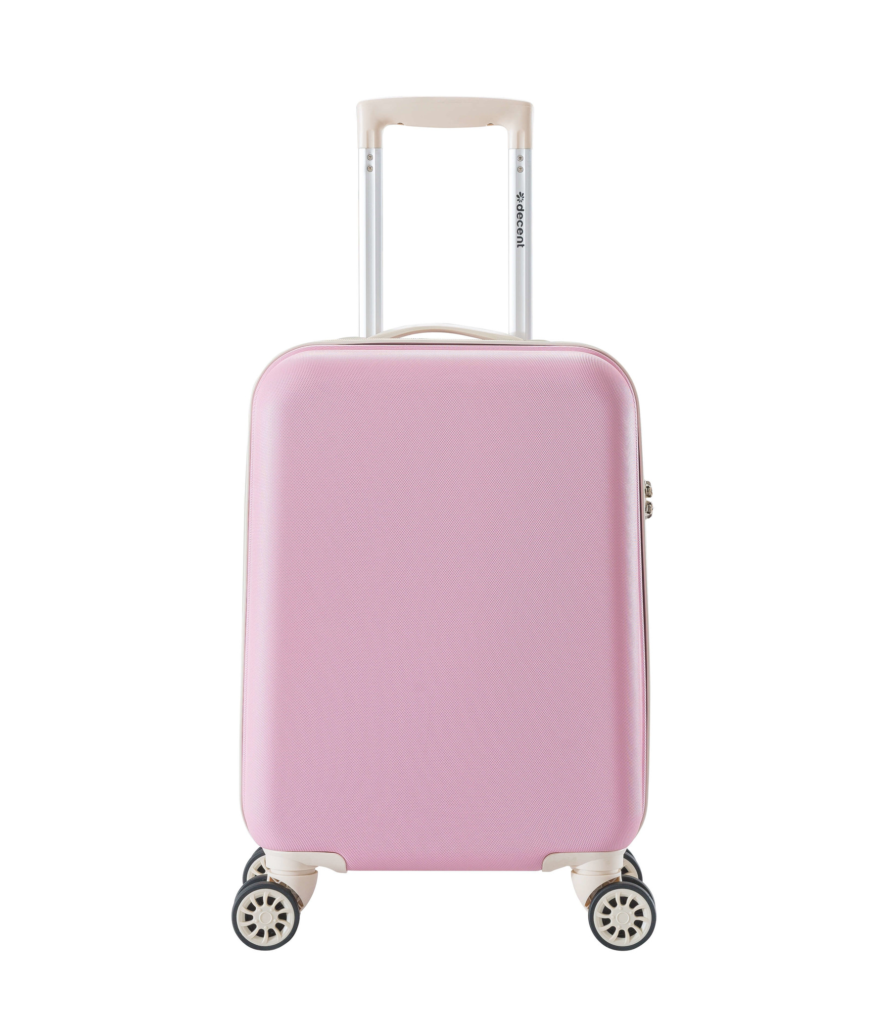 Decent Star Maxx Handbagage Trolley Koffer 55 Pastel Roze decent kopen in de aanbieding