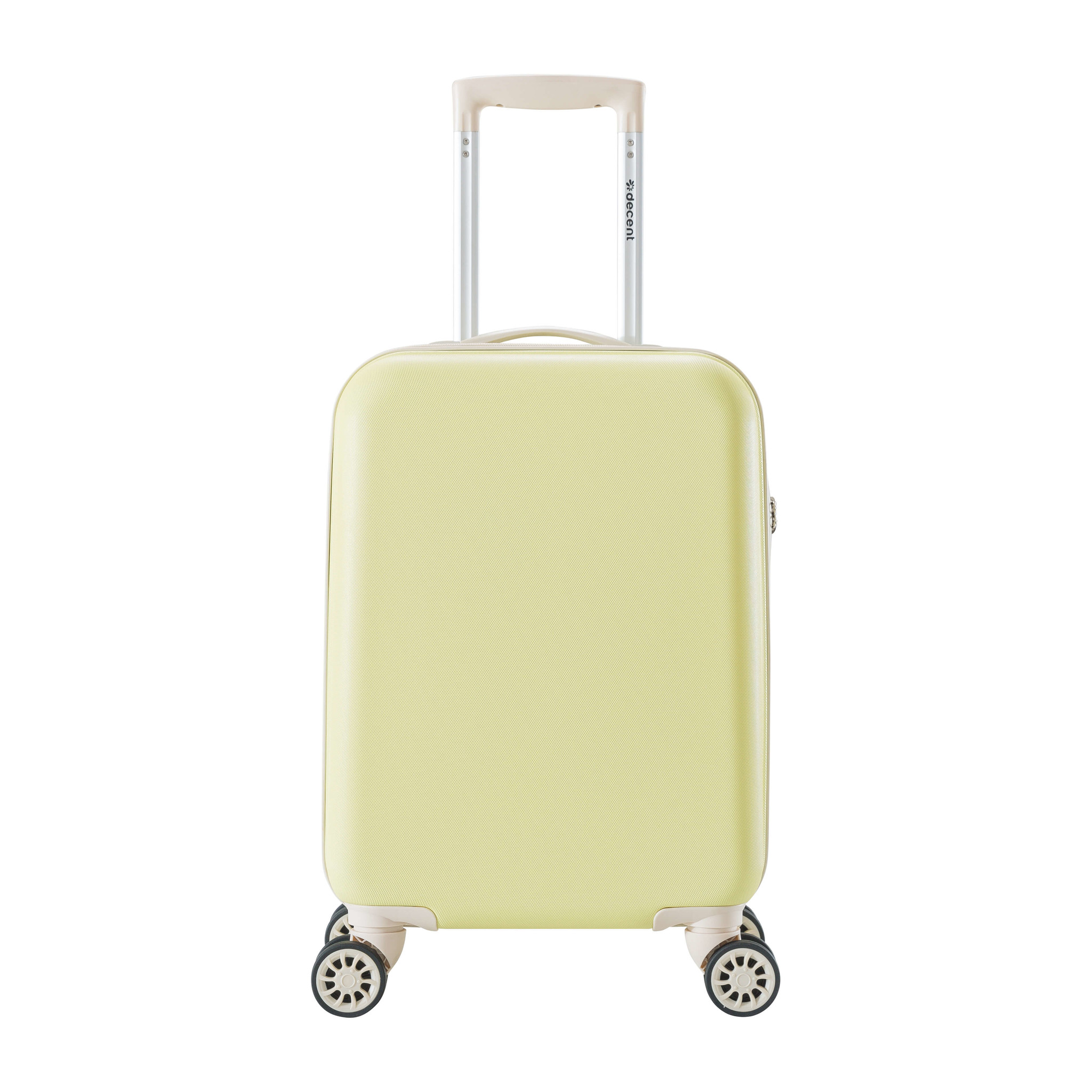 Decent Star Maxx Handbagage Trolley Koffer 55 Pastel Geel decent kopen in de aanbieding