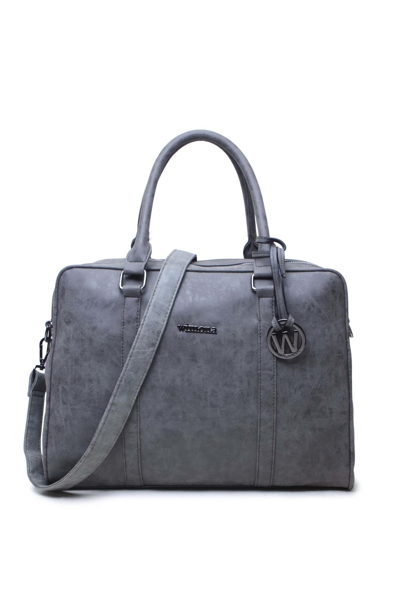 Wimona Luciana Dames Laptoptas 156 Inch Grijs wimona kopen in de aanbieding