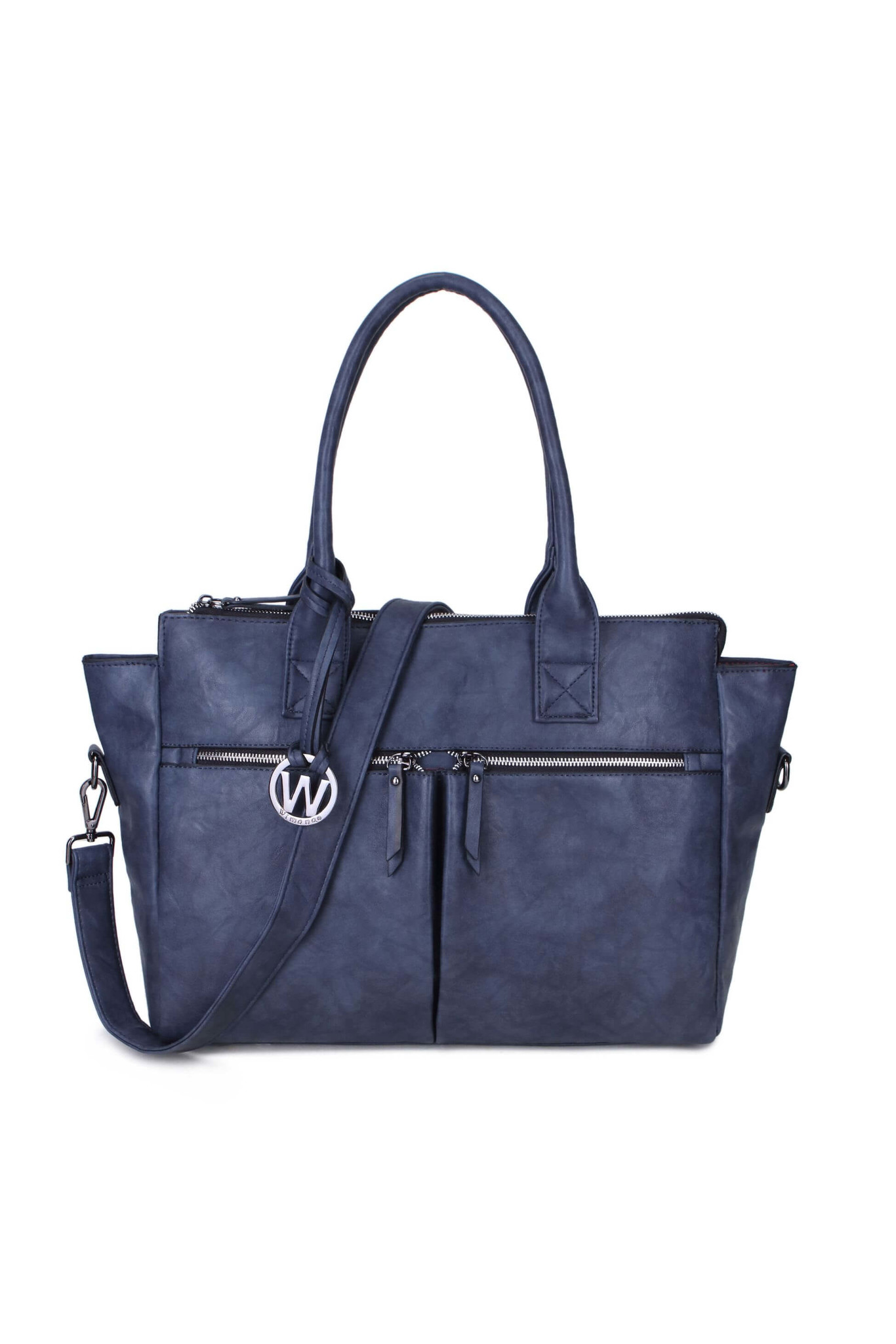 Wimona Catarina Dames Laptoptas 15 Inch Blauw wimona kopen in de aanbieding