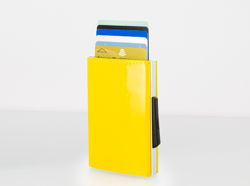 Ogon Cascade Wallet Leather Citrus Ogon Cascade Wallet Leather Citrus
