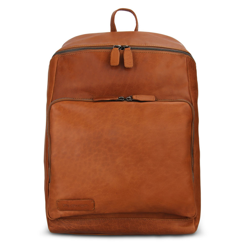 Plevier Amaril 15,6 inch Rugzak Cognac Plevier Amaril 15,6 inch Rugzak Cognac