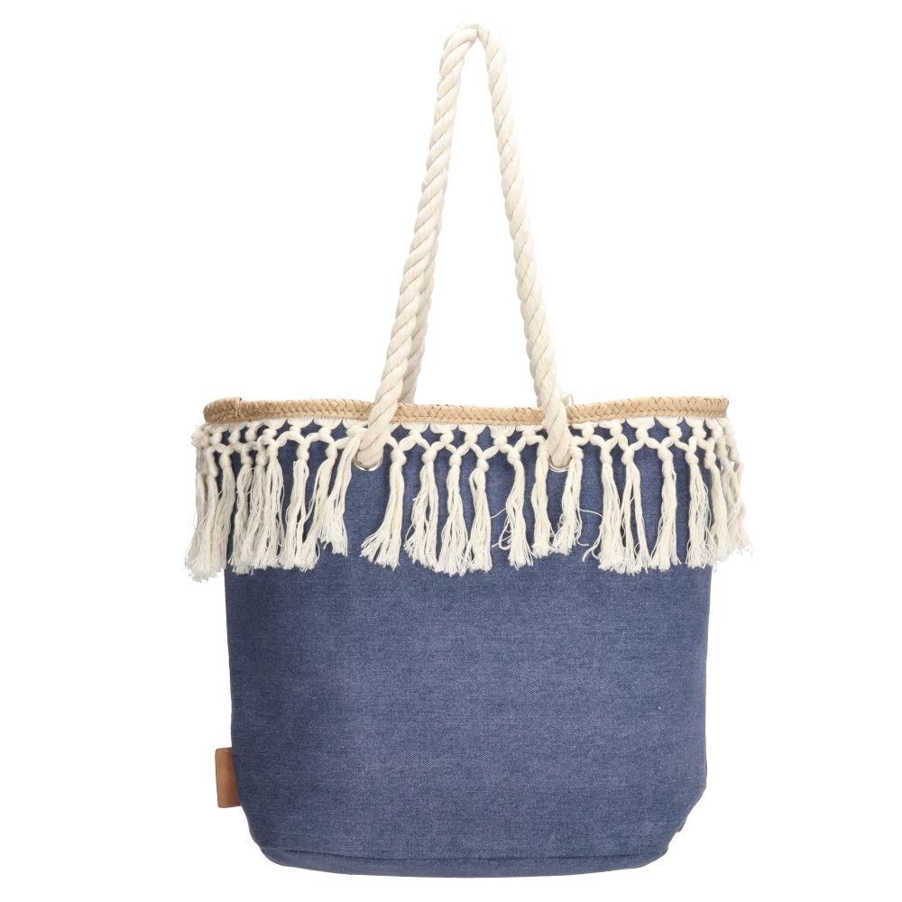 PE-Florence Natural life Shopper - Jeansblauw