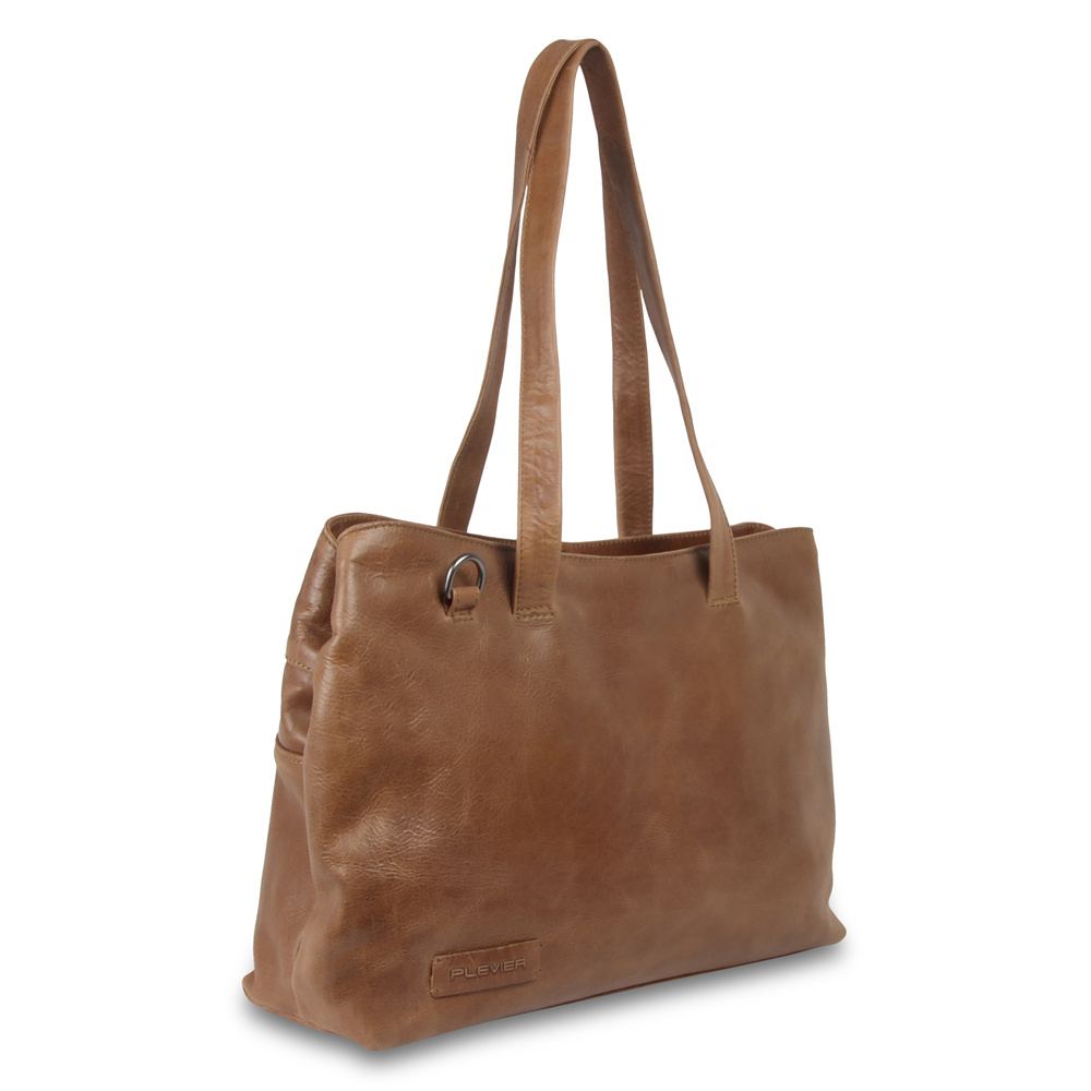 Plevier Jura dames laptoptas 15.6 inch taupe.