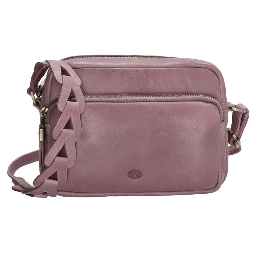 Micmacbags leren Schoudertasje Daydreamer Lila