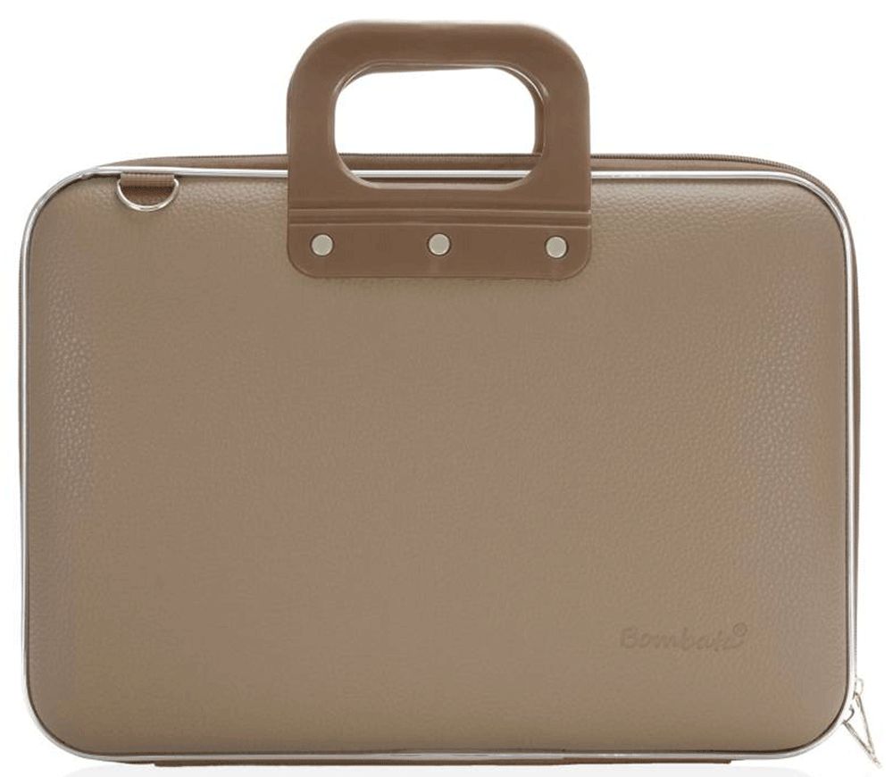 Bombata Maxi Hardcase Laptoptas 17 Inch Taupe bombata kopen in de aanbieding Bombata Maxi Hardcase Laptoptas 17 Inch Taupe bombata kopen in de aanbieding