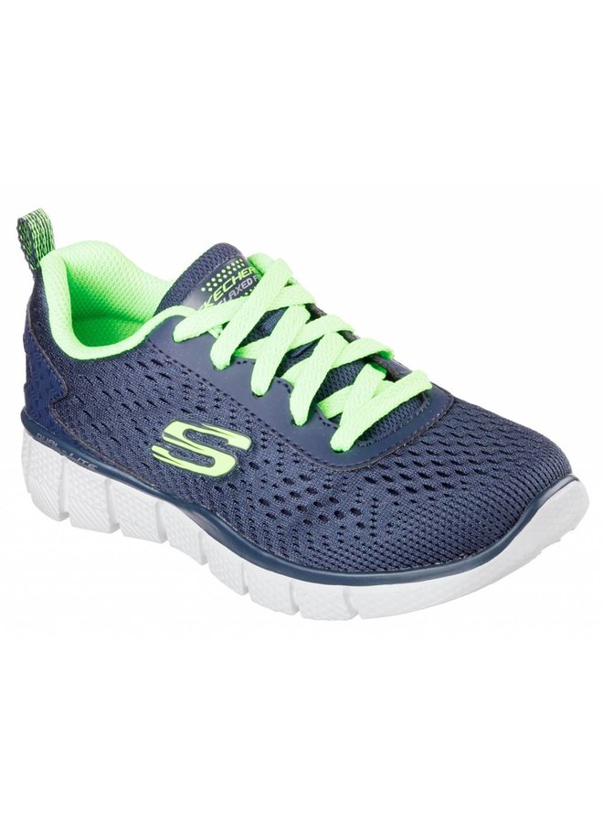 Skechers Equalizer NVLM blauw sneakers kids