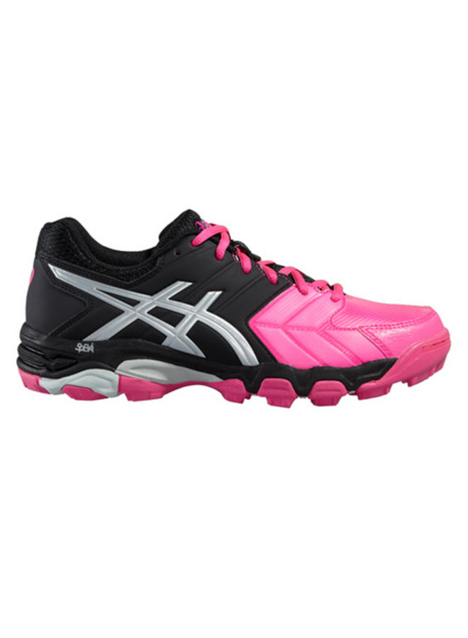 Asics Gel Hockey Blackheath 6 zwart roze hockeyschoenen dames