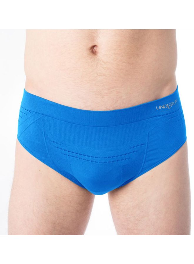 Underun slip blauw sportondergoed heren