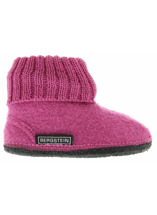 Bergstein Cozy roze sloffen uni