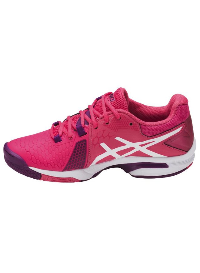 Asics Gel Blast 7 roze handbalschoenen dames - outletsportschoenen.nl