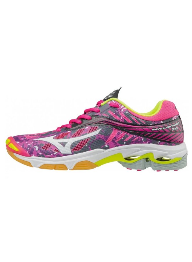 Mizuno Wave Lightning Z4 roze indoor schoenen dames