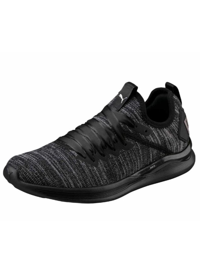 Puma Ignite Flash EvoKNIT zwart sneakers dames