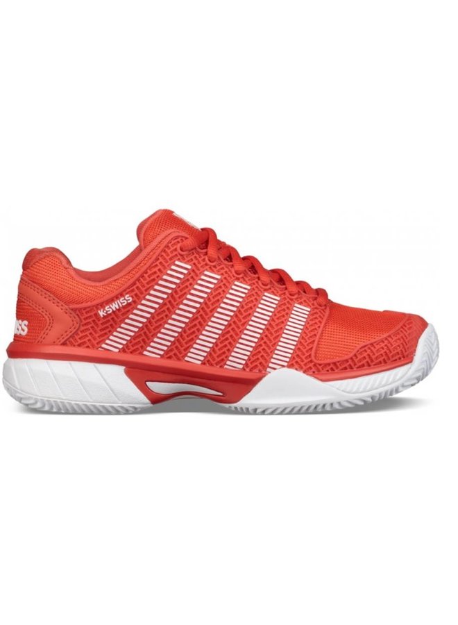 K-Swiss Hypercourt Express HB rood tennisschoenen kids