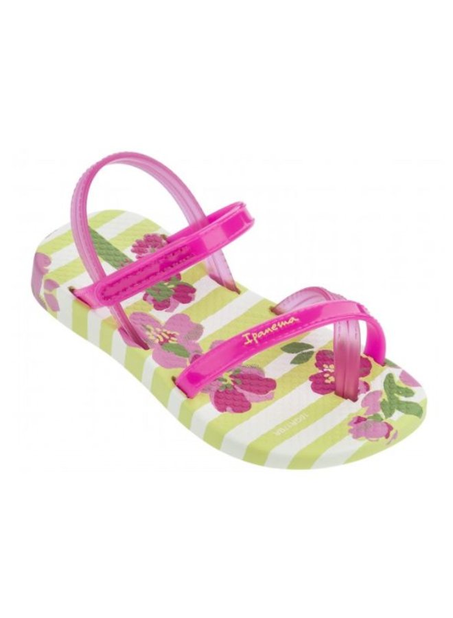 Ipanema fashion sandals geel roze baby