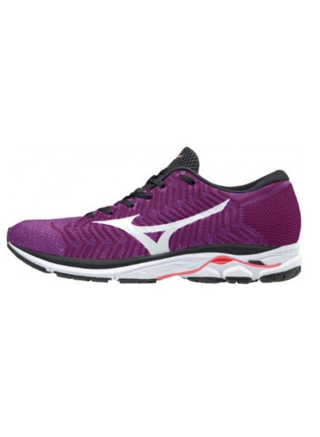 Mizuno  Waveknit R1 paars hardloopschoenen dames