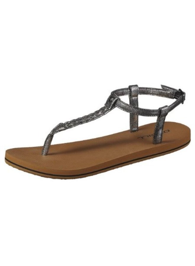 O'neill FW Braided Ditsy Plus grijs sandalen dames