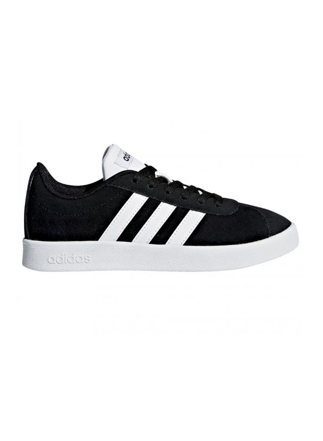 Adidas VL court 2.0 zwart sneakers kids