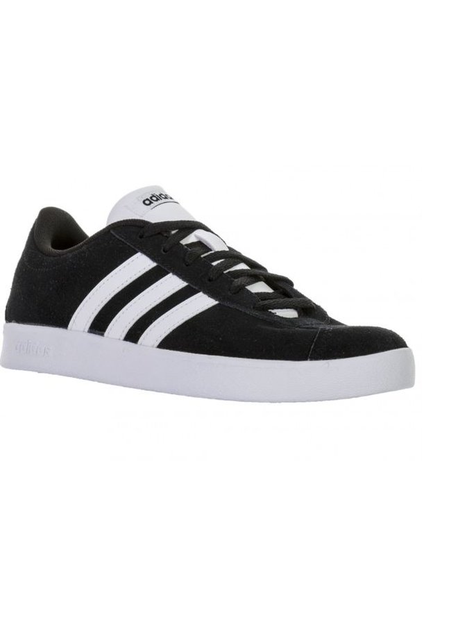 Adidas VL court 2.0 zwart sneakers kids