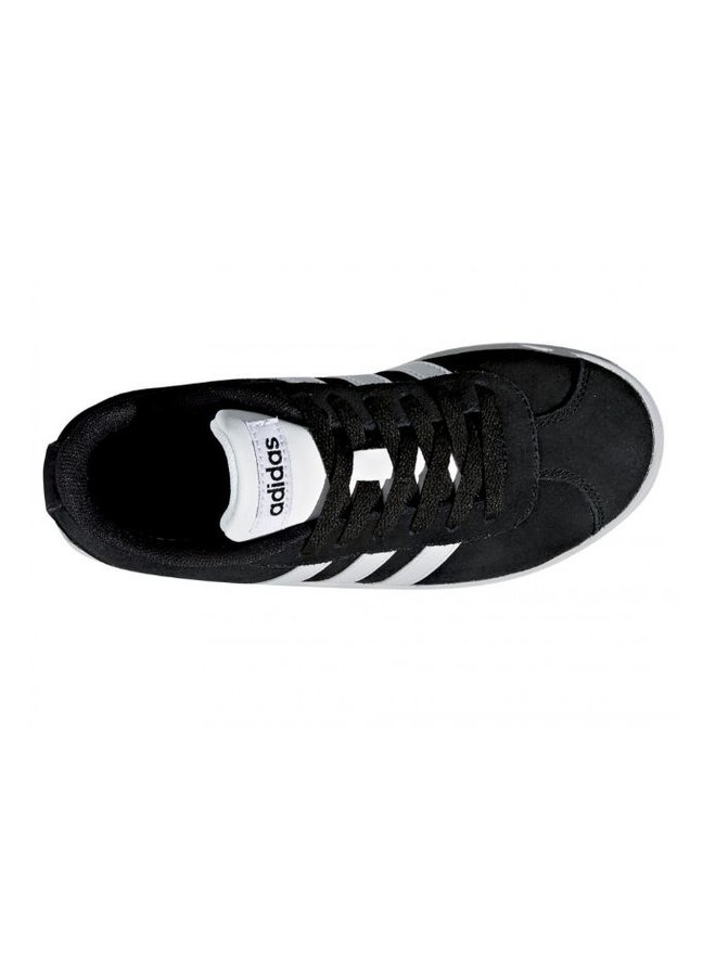 Adidas VL court 2.0 zwart sneakers kids