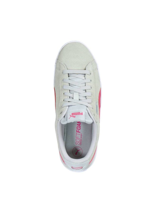 Puma Vikky Platform Jr grijs roze sneakers kids