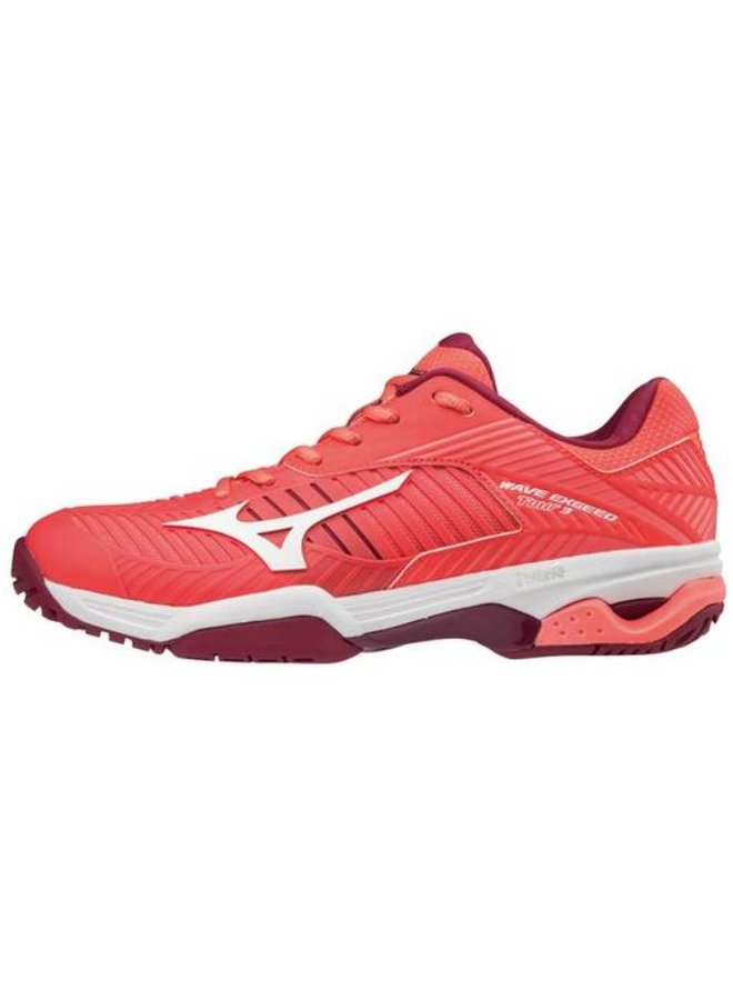 Mizuno Wave Exceed Tour 3CC koraal tennisschoenen dames