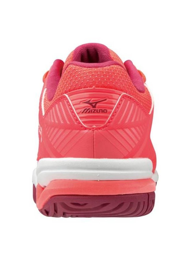 Mizuno Wave Exceed Tour 3CC koraal tennisschoenen dames