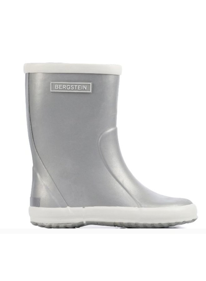 Rainboot Glam zilver regenlaarzen kids