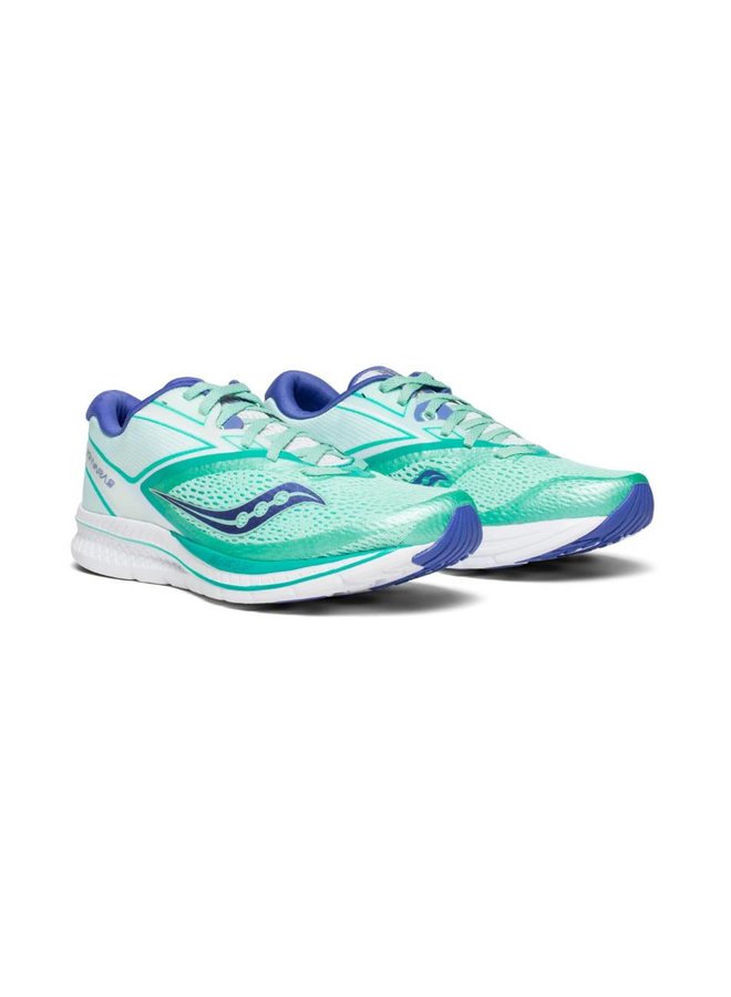 Saucony Kinvara 9 mintgroen hardloopschoenen dames