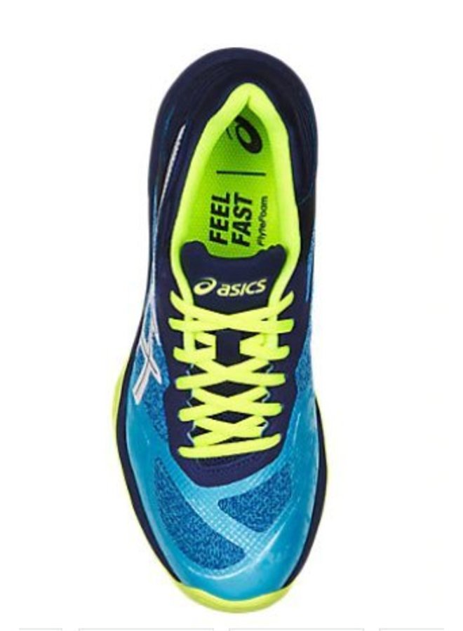 ASICS Gel Netburner Ballistic FF blauw volleybalschoenen dames