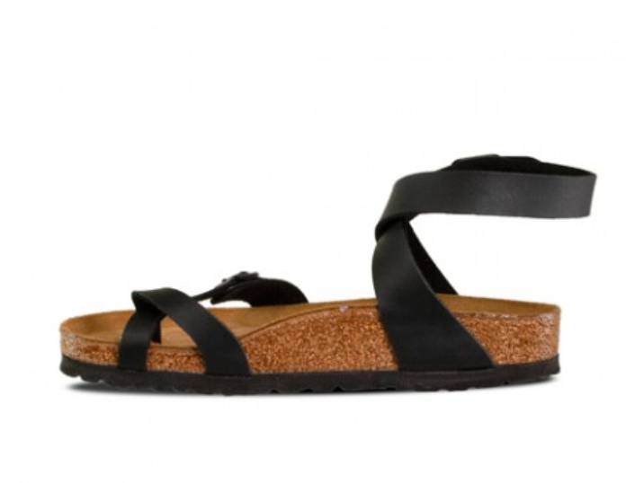 Birkenstock Yara 1005163 Teenslipper Zwart - Van Driel Schoenen