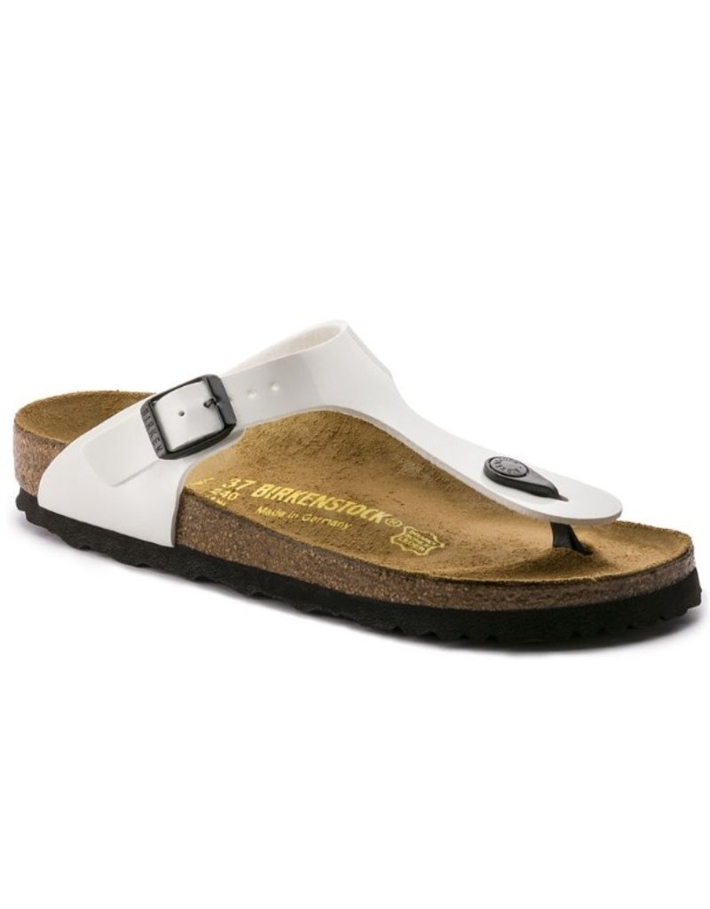 birkenstock gizeh zwart lak