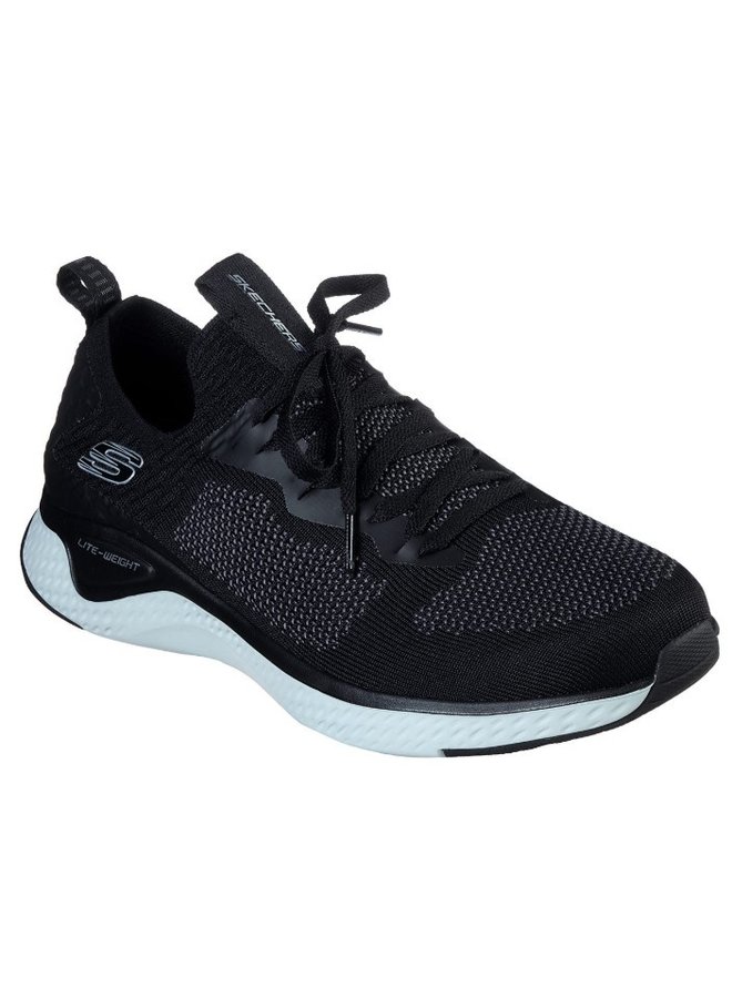 Skechers Solar Fuse- Valedge zwart sneakers heren