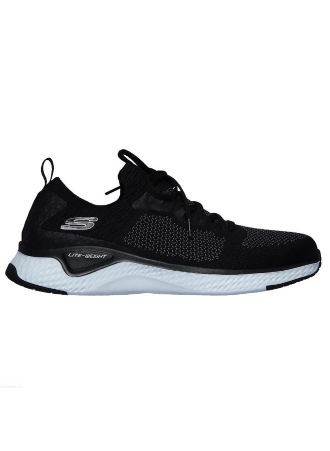 Skechers Solar Fuse- Valedge zwart sneakers heren