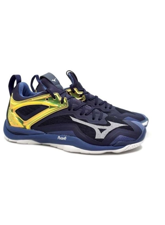 Mizuno Wave Mirage 3 blauw handbalschoenen uni