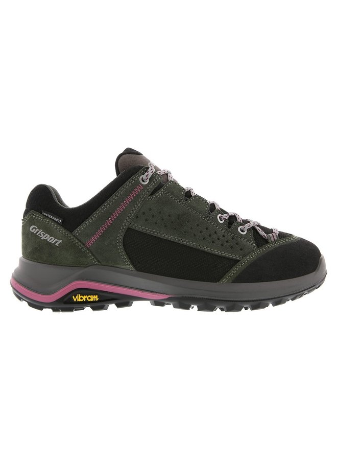 Siena Low groen roze wandelschoenen dames