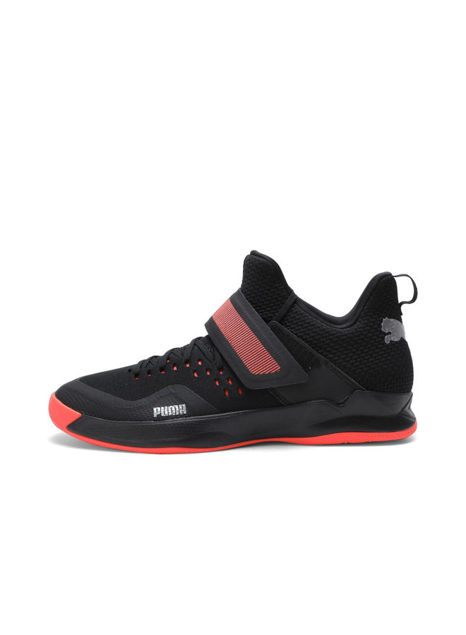 Puma Rise XT NETFIT 2 zwart volleybalschoenen unisex