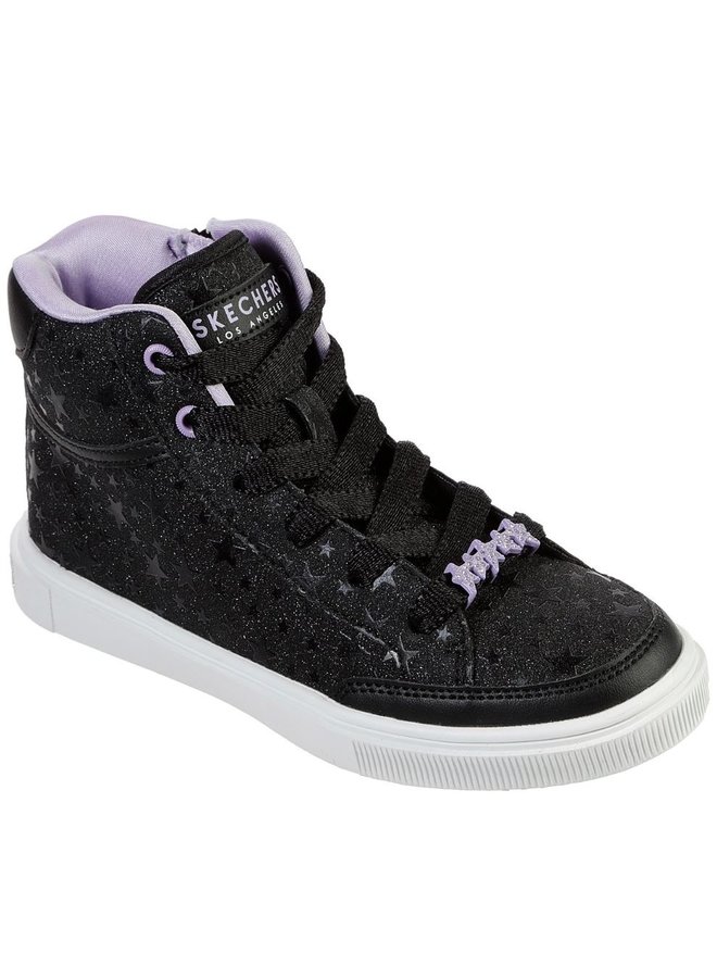 Skechers Shoutouts Glitz Stars Squad zwart sneakers meisjes