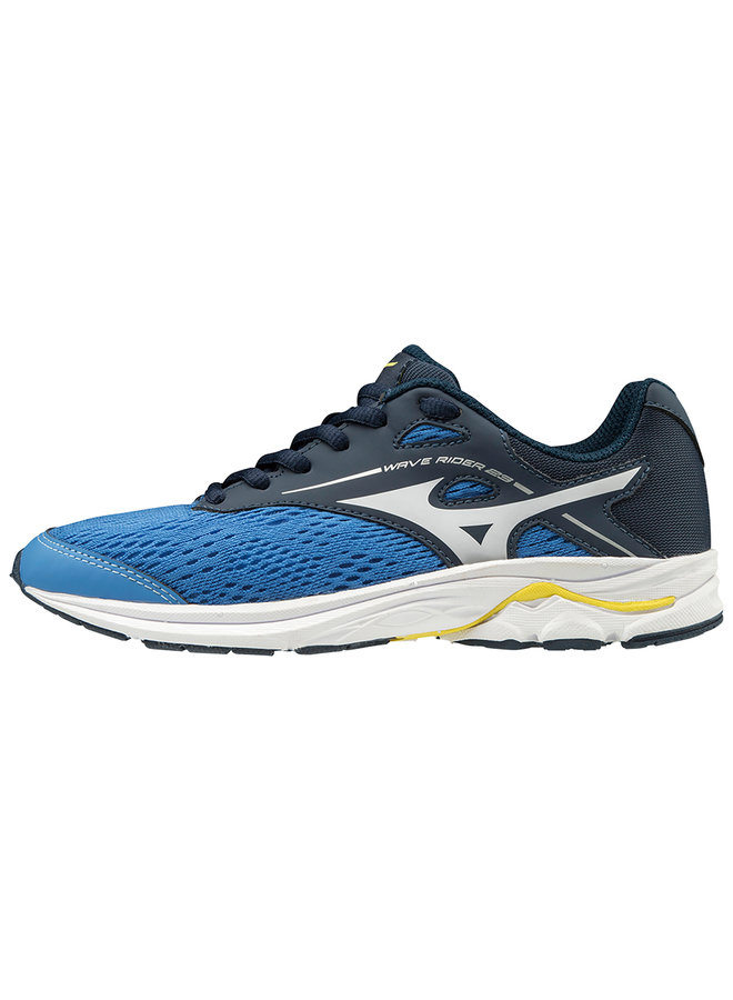 Mizuno Wave Rider 23 JR blauw hardloopschoenen kids