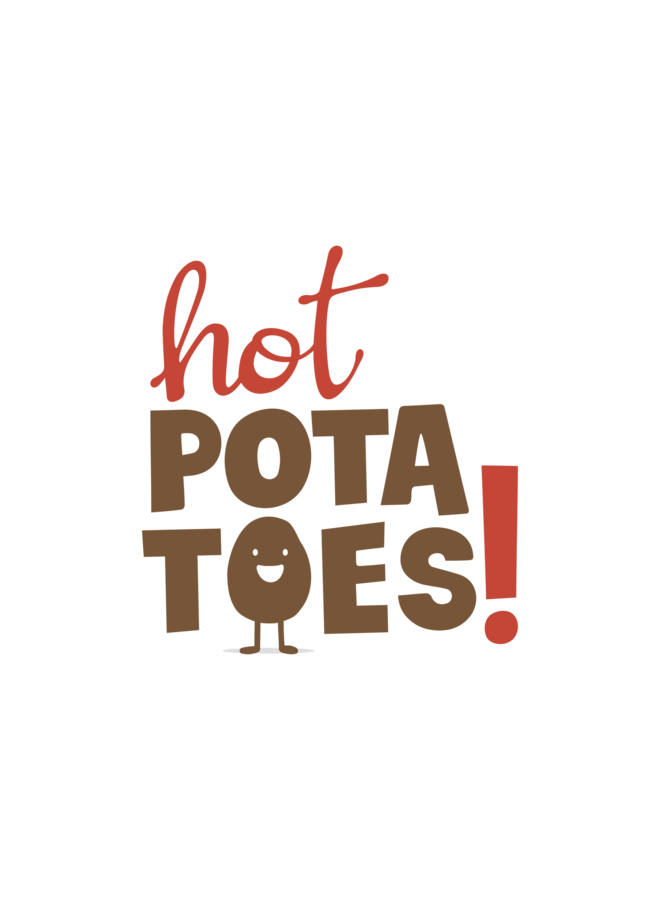 Hot Potatoes HP 57057 grijs geel pantoffels meisjes